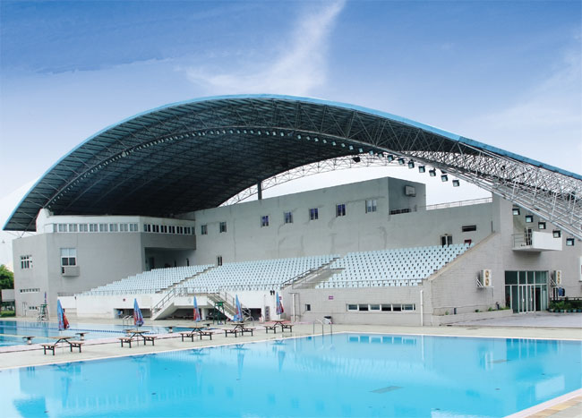 广元游泳馆网架