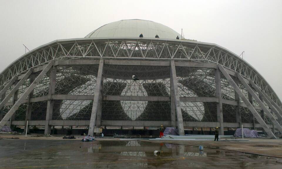 广元温泉馆网架工程